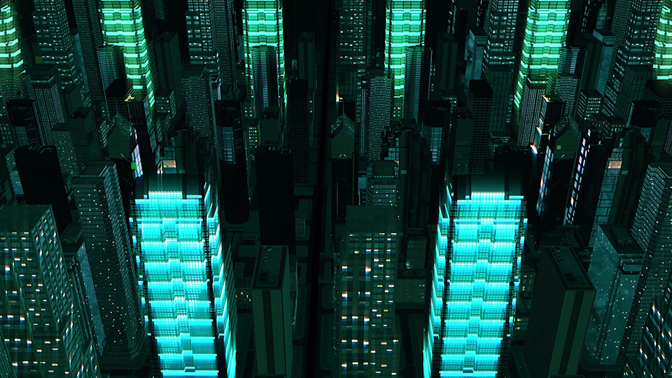 元宇宙科幻未来城市