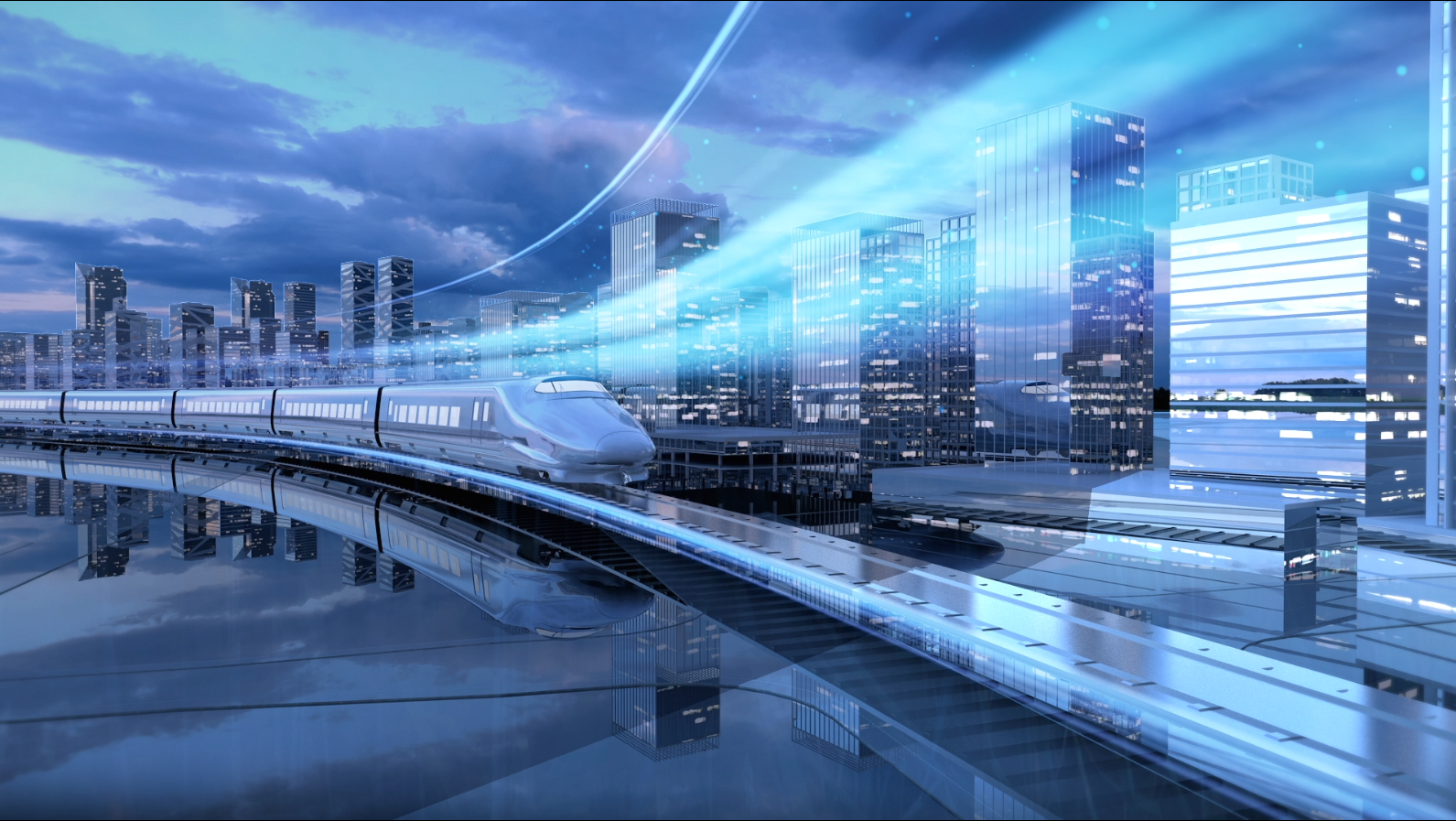 虚拟高铁火车 虚拟城市互联